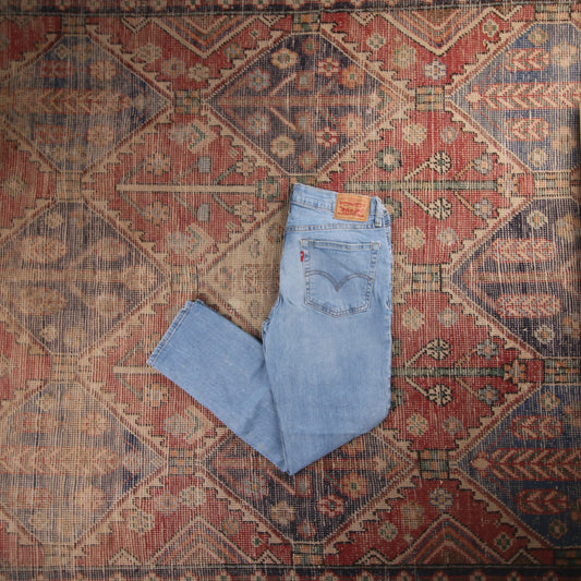 Levi's Red Tab W54 L26 Skinny/Slim Fit Blue Denim Jeans