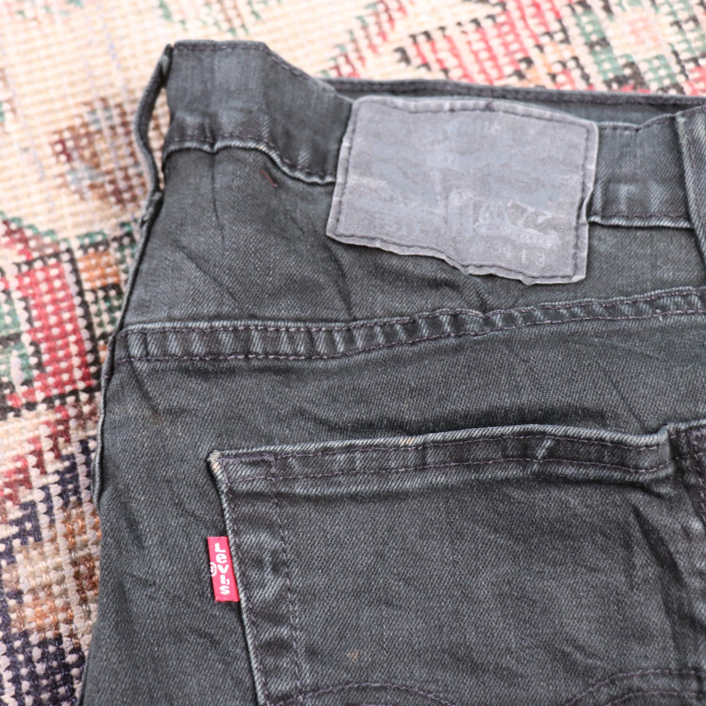 Levi's 511 W32 L32 Slim Fit Black Denim Jeans