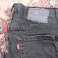 Levi's 511 W32 L32 Slim Fit Black Denim Jeans