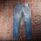 Levi's 514 Red Tab W34 L30 Straight Leg Blue Denim Jeans