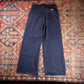 Dickies W26 L27 Straight Leg Blue Cotton Blend Trousers