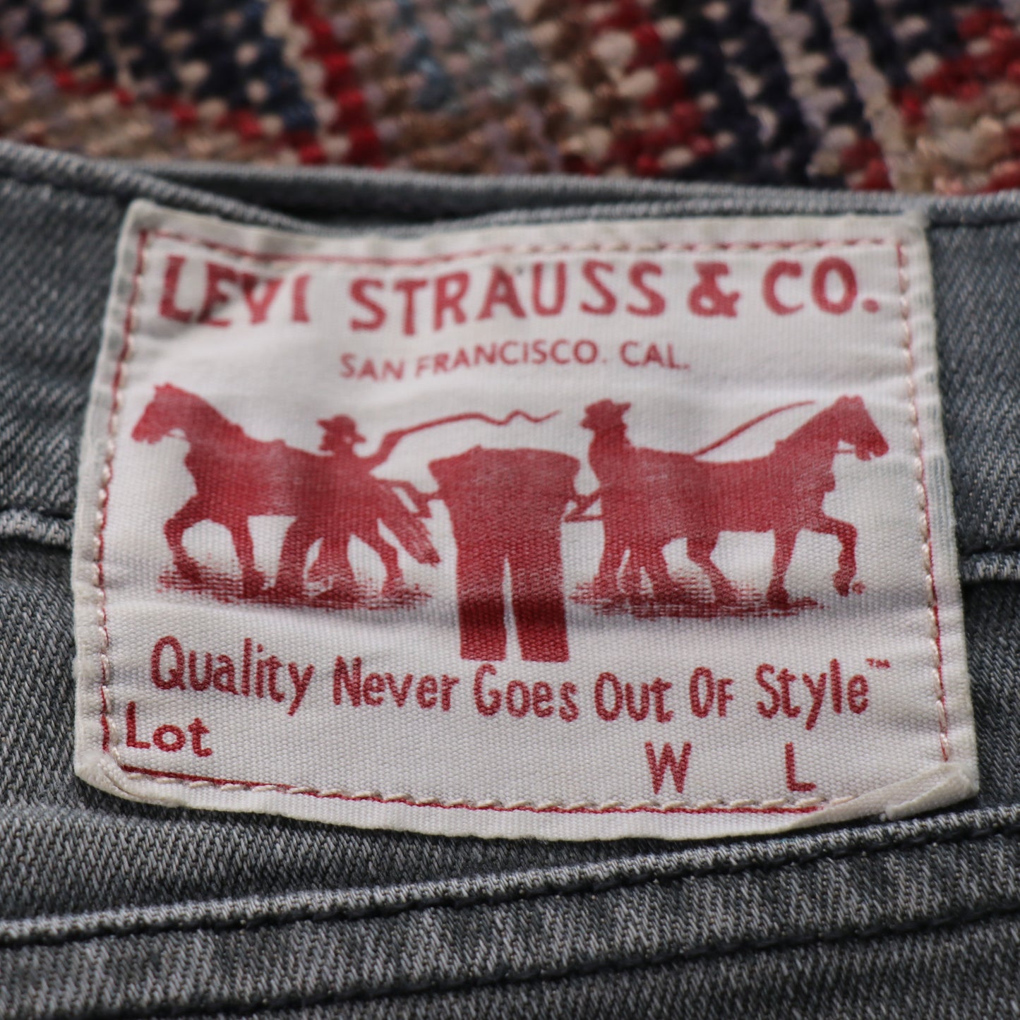 Levi's W30 L29 Slim Fit Grey Denim Jeans