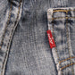 Levi's 514 Red Tab W40 L28 Straight Leg Blue Denim Jeans