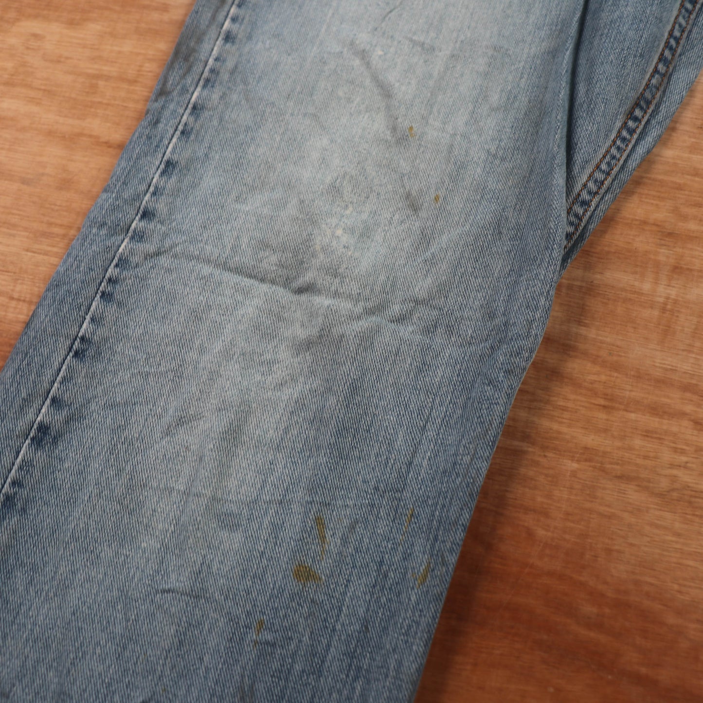 Levi's 505 Red Tab W30 L30 Straight Leg Regular Fit Blue Denim Jeans