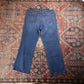 Levi's W30 L26 Bootcut Blue Denim Jeans