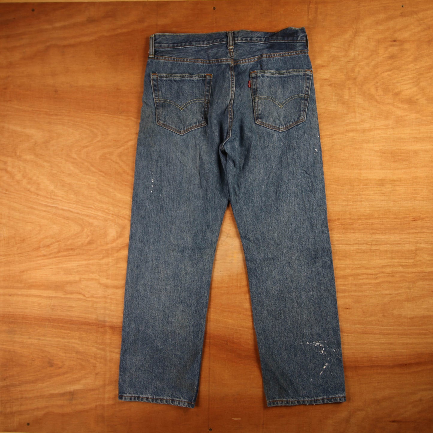 Levi's Red Tab W32 L28 Straight Leg Blue Denim Jeans