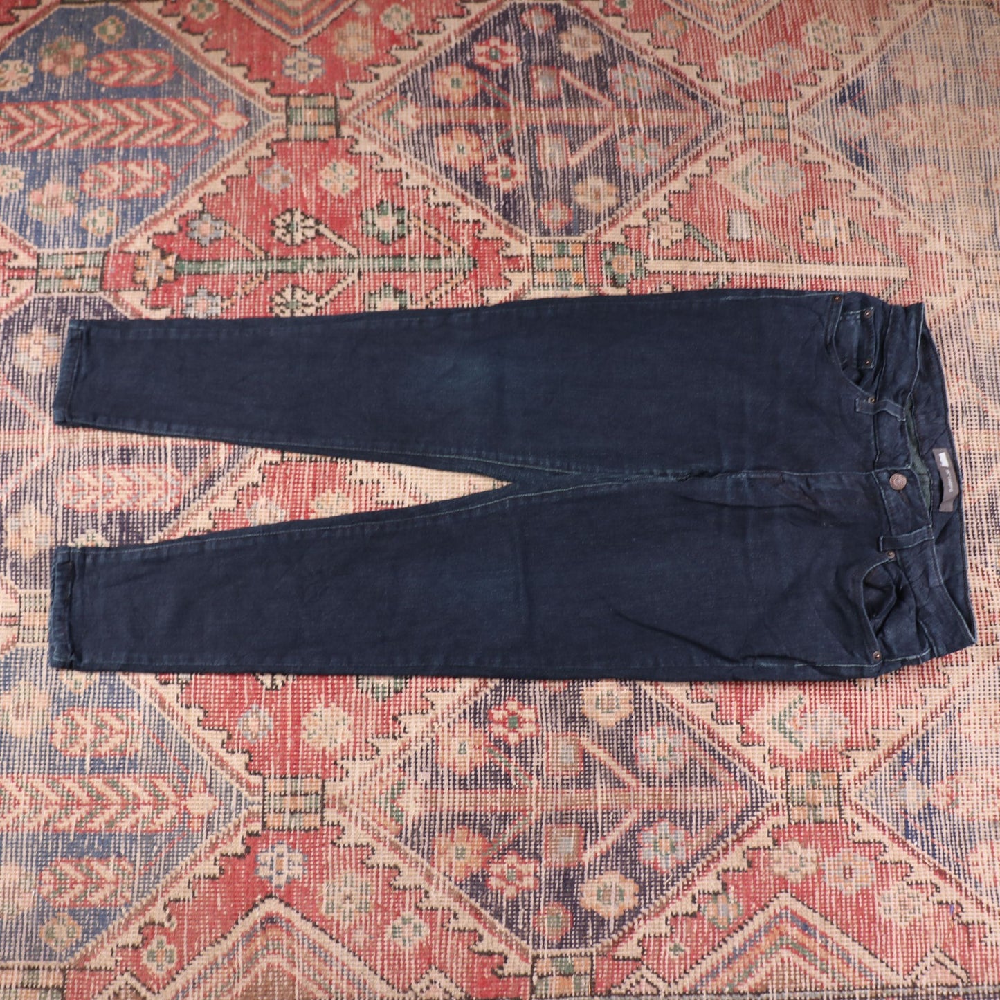 Levi's W30 L26 Straight Black Denim Jeans