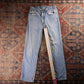 Levi's 705 Orange Tab W28 L30 Straight Leg Blue Denim Jeans