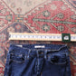 Levi's 711 Red Tab W28 L32 Skinny Blue Denim Jeans