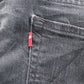 Levi's W36 L30 Straight :Leg Black Denim Jeans