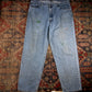Levi's 560 W42 L33 Comfort Fit Blue Denim Jeans