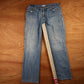 Levi's 0 Red Tab W34 L31 Bootcut Blue Denim Jeans