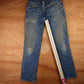 Levi's 514 Red Tab W34 L33 Straight Leg Blue Denim Jeans