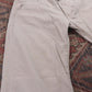 Levi's 505 W30 L27 Straight Leg Regular Fit White Cotton Blend Trousers