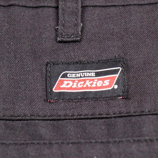 Dickies W36 L29 Cargos Black Cotton Blend Trousers