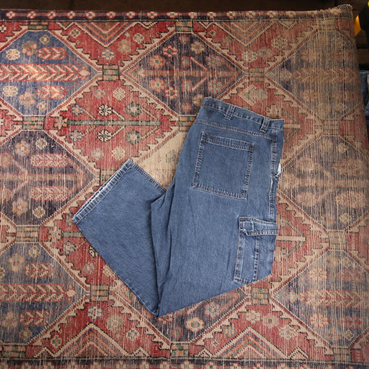 Lee W42 L29 Cargo Blue Denim Jeans