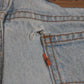 Levi's 505 Orange Tab W34 L29 Straight Leg Regular Fit Blue Denim Jeans