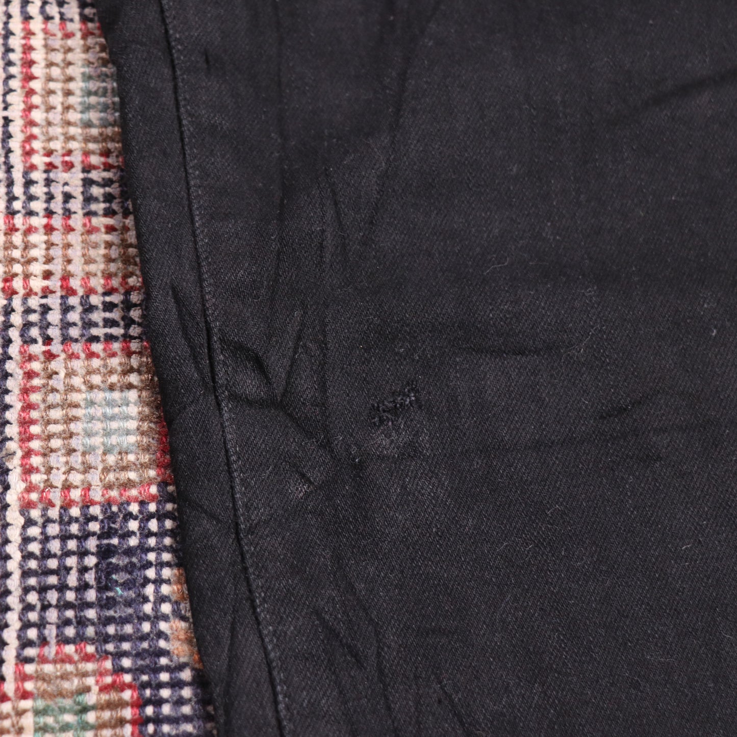Levi's 585 W34 L34 Flared Black Denim Jeans