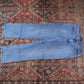 Lee W30 L28 Straight Leg Blue Denim Jeans