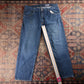 Levi's W36 L31 Bootcut Blue Denim Jeans