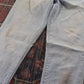 Levi's 721 Red Tab W24 L29 Skinny Blue Denim Jeans