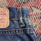 Levi's 37506 W34 L32 Straight Leg Blue Denim Jeans