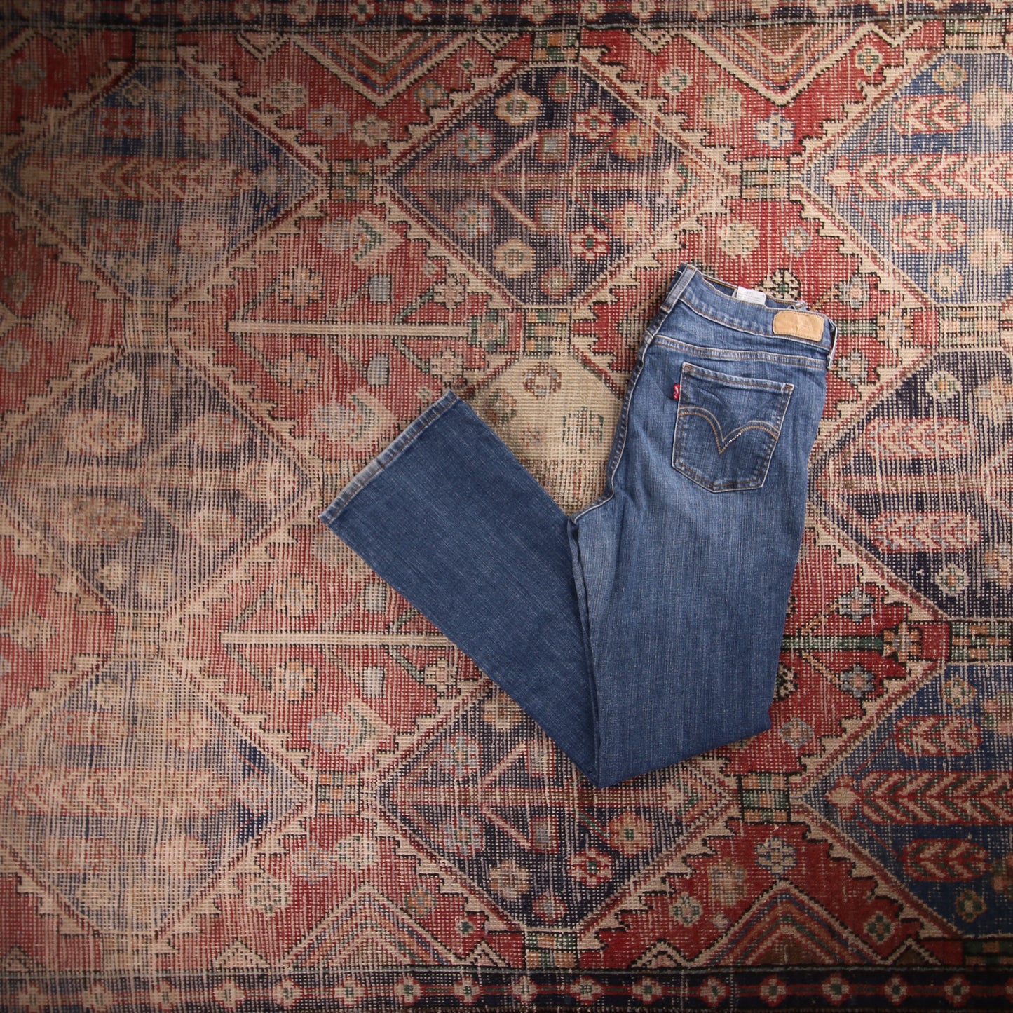 Levi's W30 L30 Bootcut Blue Denim Jeans