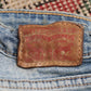 Levi's 712 W26 L31 Straight Leg Blue Denim Jeans