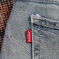 Levi's 511 W32 L30 Slim Fit Classic Ripped Style Blue Denim Jeans