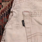 Levi's Black Tab W28 L30 Straight Leg Classic Ripped Style Beige Denim Jeans