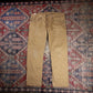 Levi's 502 W34 L26 Tapered Leg Regular Fit Brown Denim Jeans