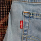 Levi's 511 W26 L29 Slim Fit Blue Denim Jeans
