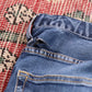 Levi's 520 W28 L31 Tapered Leg Slim Fit Blue Denim Jeans