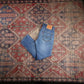 Levi's 511 W30 L26 Slim Fit Classic Ripped Style Blue Denim Jeans