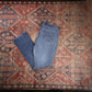 Lee W40 L32 Straight Leg Loose Fit Blue Denim Jeans