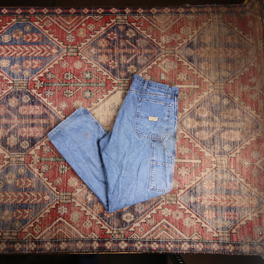 Wrangler W38 L31 Carpenter Blue Denim Jeans