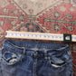 Levi's 502 Red Tab W32 L28 Tapered Leg Regular Fit Classic Ripped Style Blue Den