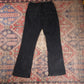 Lee W32 L28 Flared Black Denim Jeans