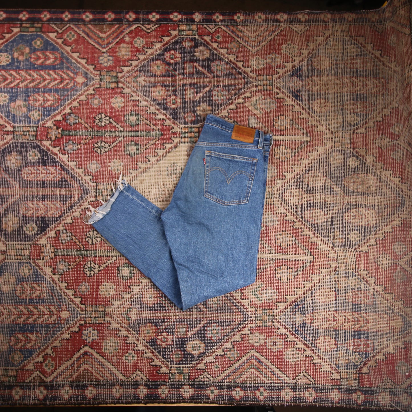 Levi's 501 W30 L28 Original Fit Blue Denim Jeans