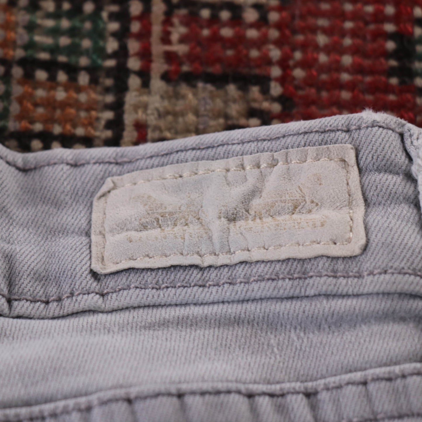 Levi's Red Tab W28 L29 Skinny Grey Denim Jeans