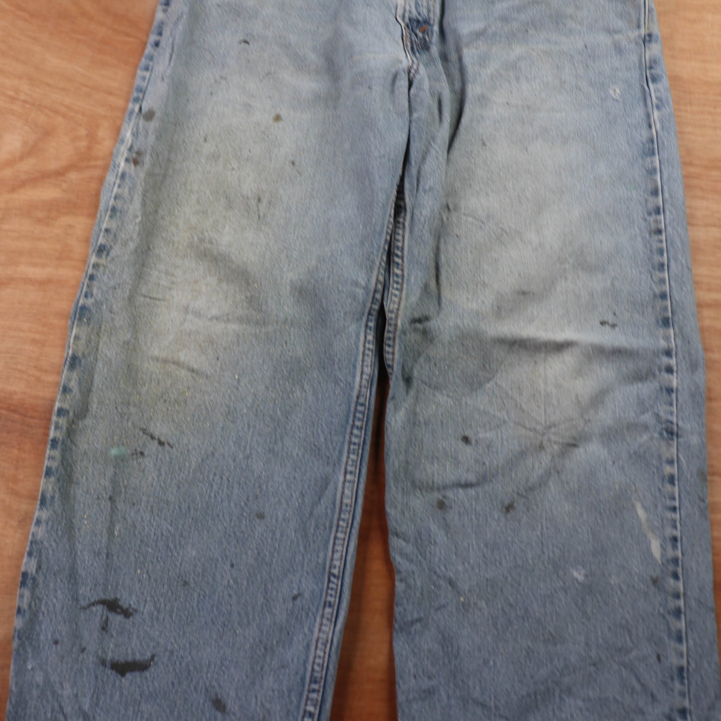 Levi's 550 Red Tab W36 L30 Tapered Leg Relaxed Fit Blue Denim Jeans