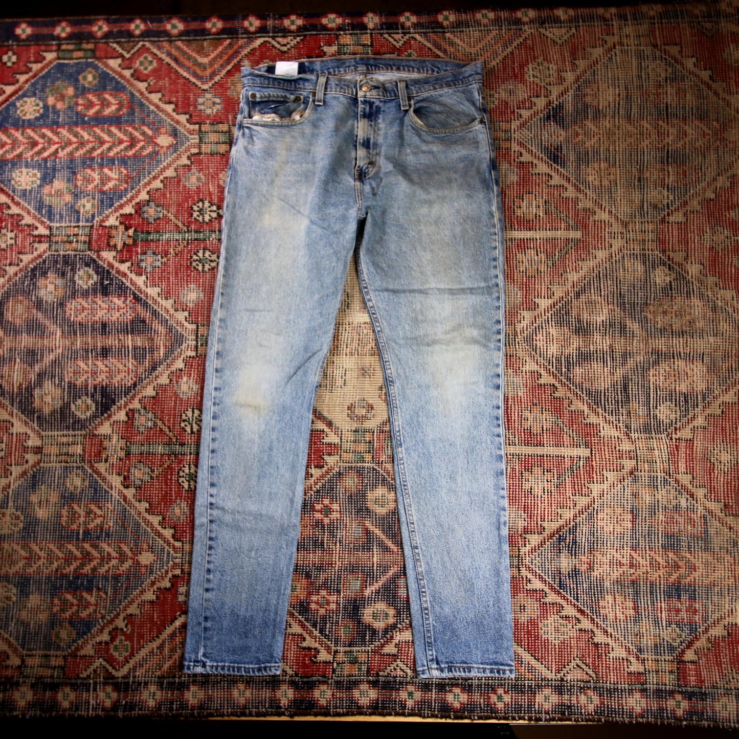 Levi's 512 W34 L30 Tapered Leg Slim Fit Blue Denim Jeans