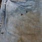 Wrangler W34 L34 Straight Leg Relaxed Fit Blue Denim Jeans