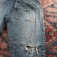 Levi's 508 Red Tab W34 L30 Tapered Leg Regular Fit Blue Denim Jeans