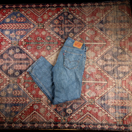 Levi's 559 W32 L29 Straight Leg Relaxed Fit Blue Denim Jeans