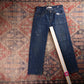 Levi's 550 Red Tab W28 L27 Tapered Leg Relaxed Fit Blue Denim Jeans