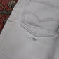 Levi's 508 W34 L26 Tapered Leg Regular Fit Beige Denim Jeans