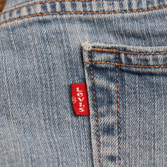 Levi's 515 W34 L32 Flared Blue Denim Jeans