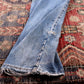 Wrangler W30 L34 Straight Leg Relaxed Fit Blue Denim Jeans