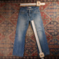 Levi's 512 Red Tab W30 L28 Tapered Leg Slim Fit Blue Denim Jeans
